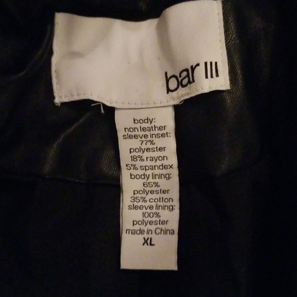 🎉HP🎉 Faux Leather Moto Jacket - Picture 6 of 8